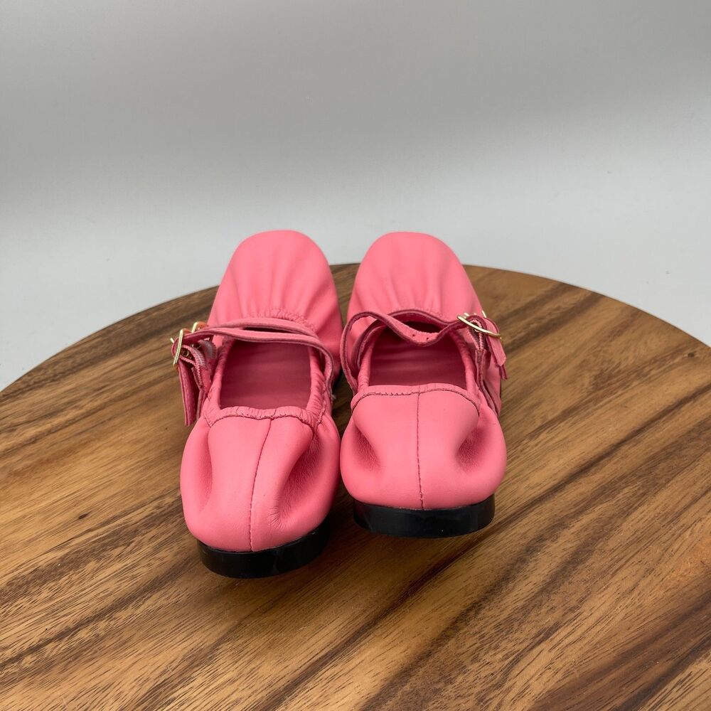 Free People Gemini Ballet Flats Womens Size 8 Pink Casual Comfort Slip On Shoes - Picture 4 of 9